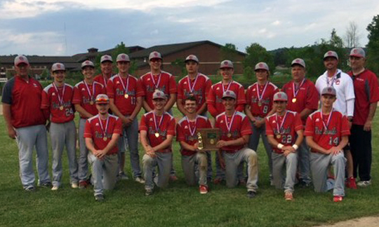 St Clairsville Baseball - Division 2 East District 2 Champions