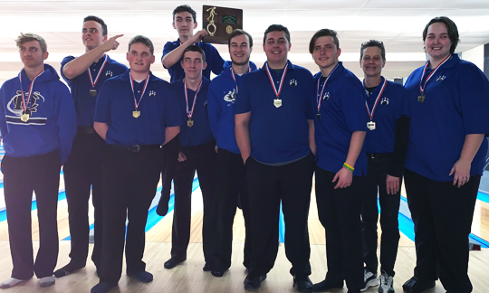 Harrison Central Boys Bowling - Division 2 East District Champions