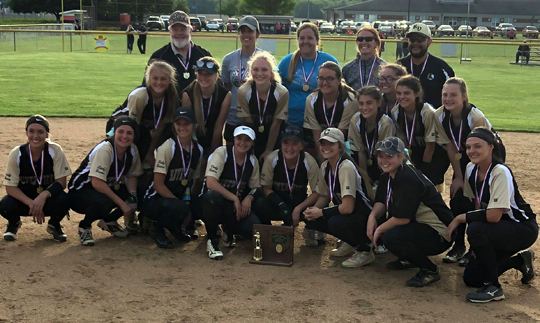 River View Softball - Division 2 East District 1 Champions